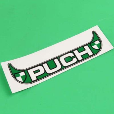 Sticker kentekenhouder Puch