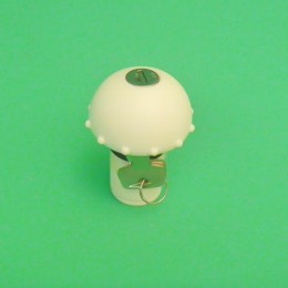 Fuel cap with lock white Puch Maxi