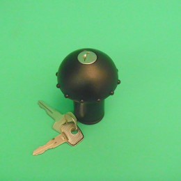 Fuel cap with lock black Puch Maxi