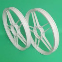 Starwheels set white Puch Maxi