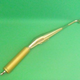 Exhaust gold coloured end part Puch Maxi