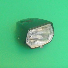 Headlight unit LED square black Puch Maxi