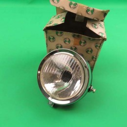 Koplamp Nostalgie rond zwart Puch Maxi