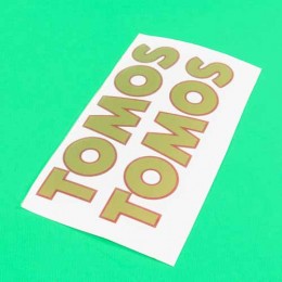 Sticker set word Tomos